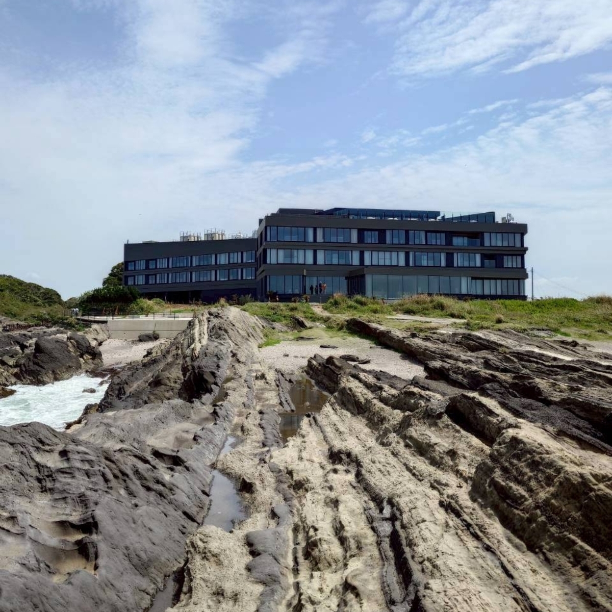 この景色は圧巻✨️新しい『ふふ』　ふふ城ヶ島 海風のしらべ