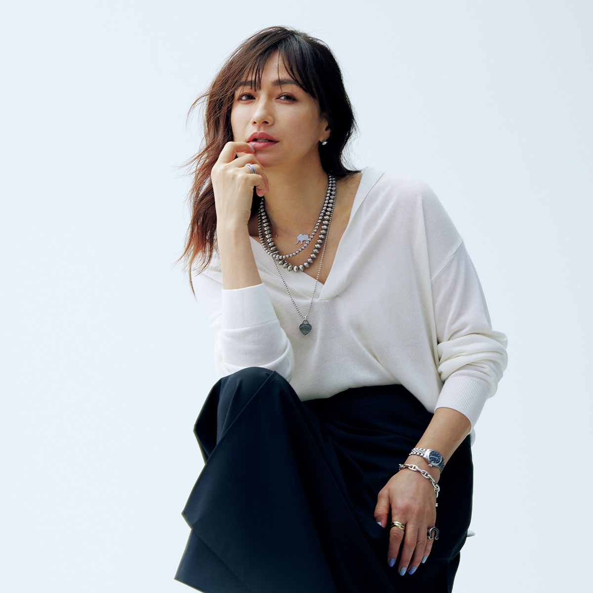 ジュエリーはその人のセンスや人生が映るもの。佐田真由美さんの時計＆ジュエリーレイヤード