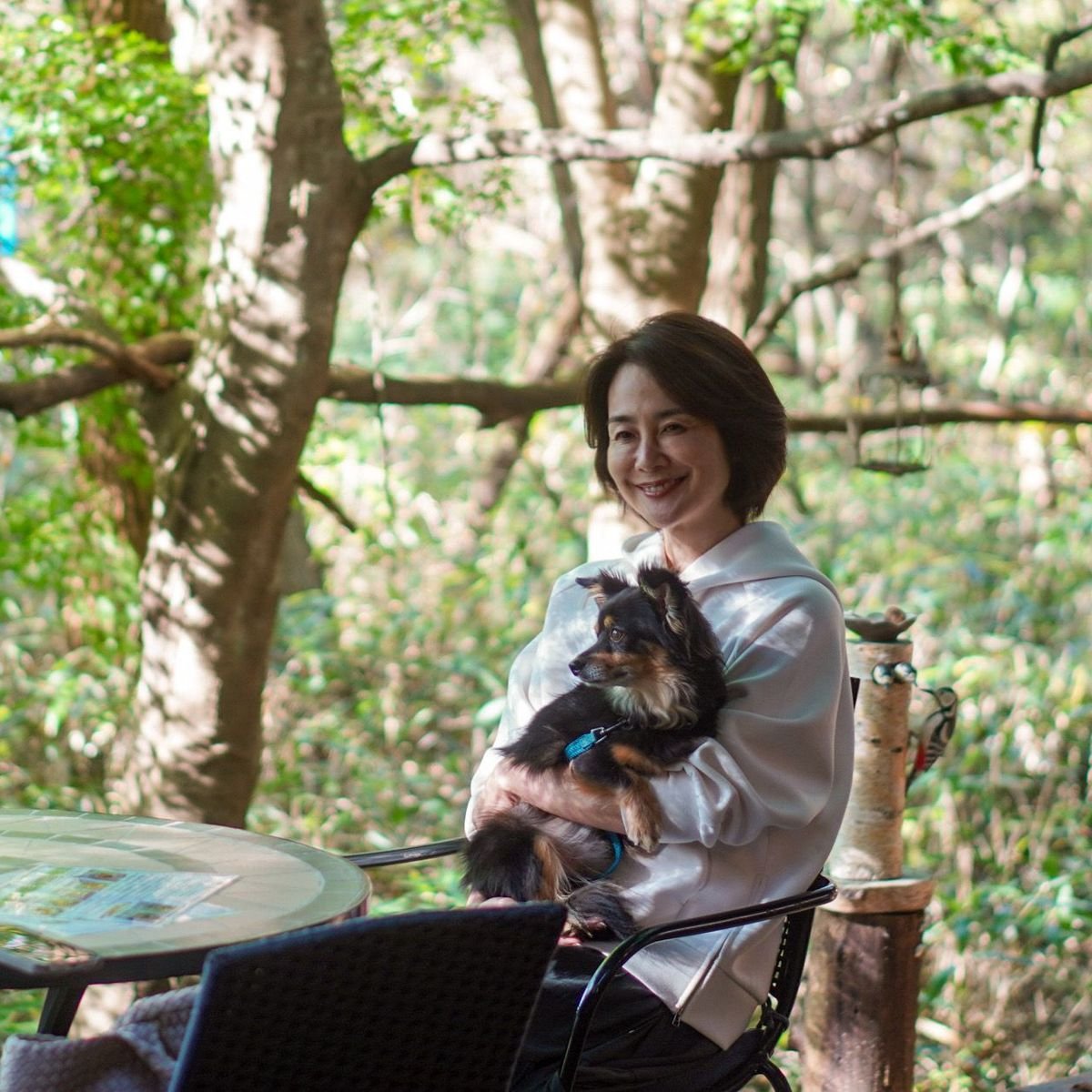 愛犬と秋の軽井沢①木漏れ日の蕎麦ランチと、カフェ、くつろぎのホテルステイ