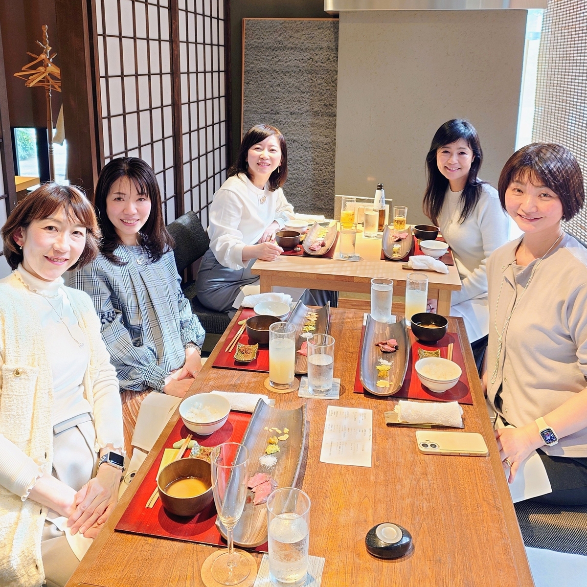 【赤坂の桜🌸】 Jマダムランチは『肉割烹　京』へ