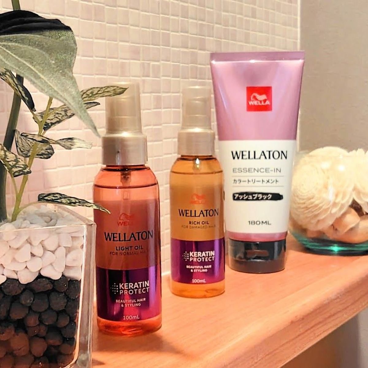 WELLA カラートリートメントは、ただ染めるだけじゃなく「髪をケアしながら色を補える」のが魅力♪