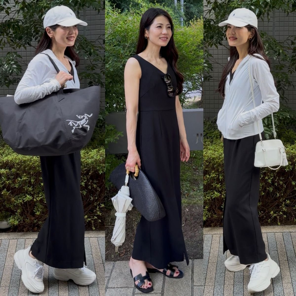 【軽井沢】1泊2日旅行前編。黒ワンピースで大人の着回しコーデ＆軽井沢マリオットホテルでゆったりステイ
