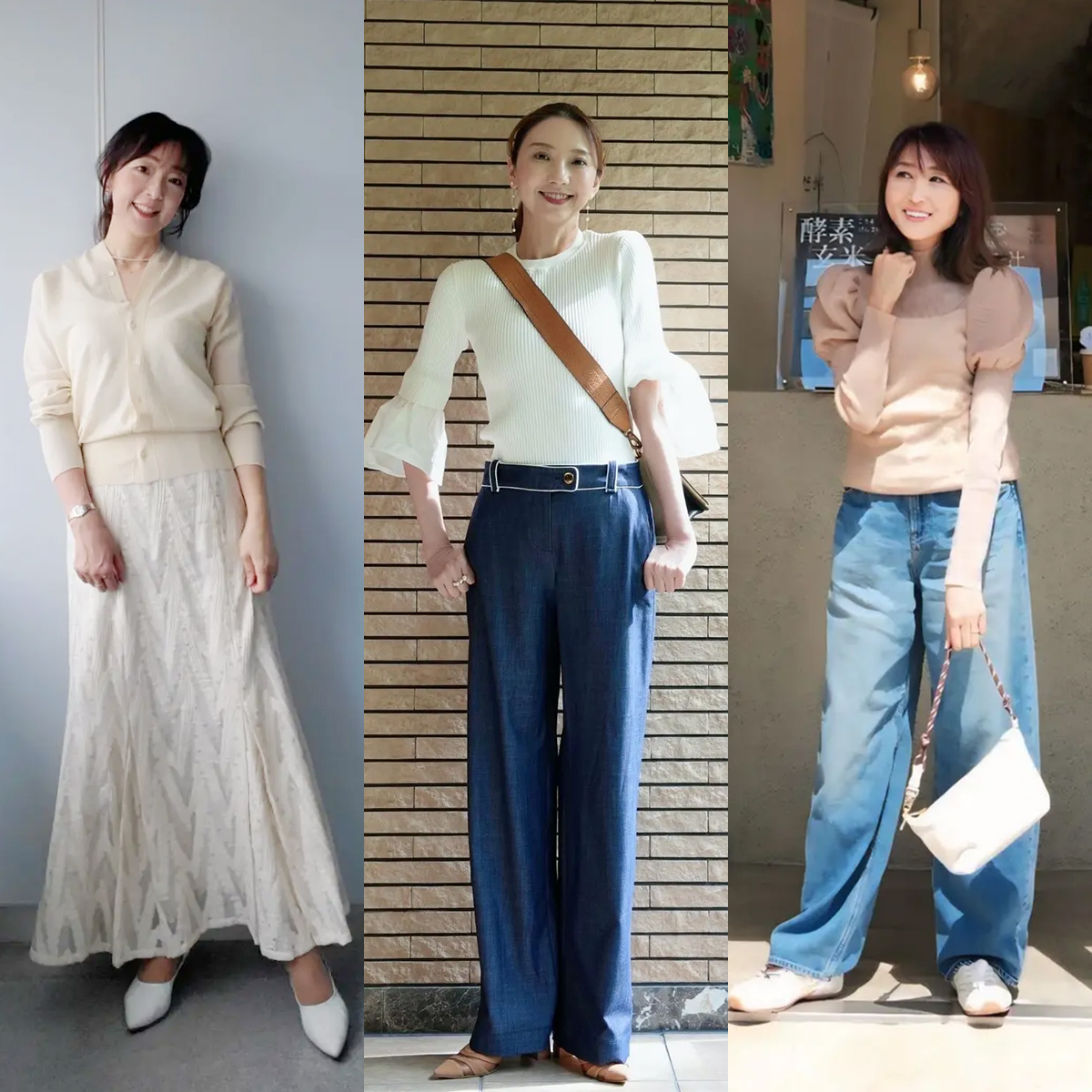 5月は1枚で映えるトップスがちょうどいい！おしゃれな40代・50代の初夏コーデ10選