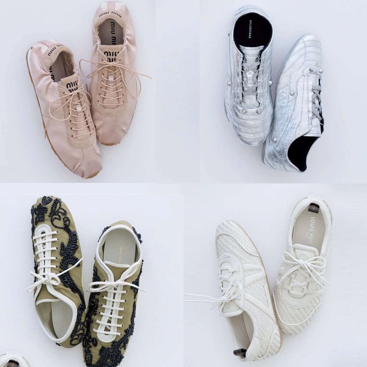 カジュアルを上品に変える！40代・50代に似合う「ハイブランドスニーカー」