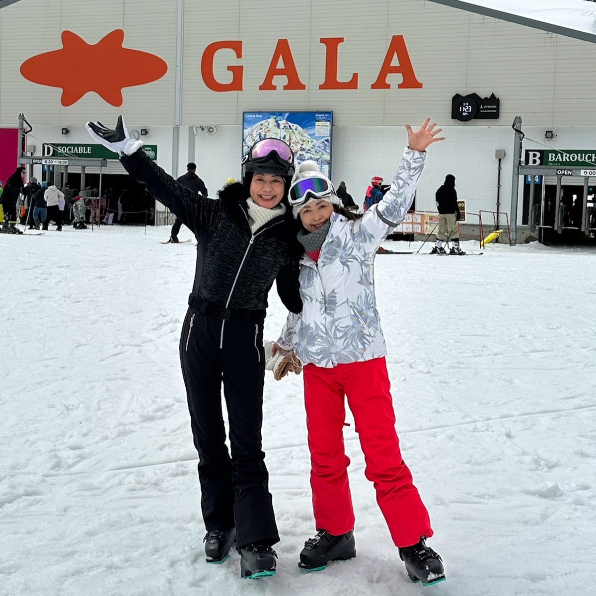 私達の贅沢な時間、華組宮原江里子ちゃんと日帰りスキー旅行
