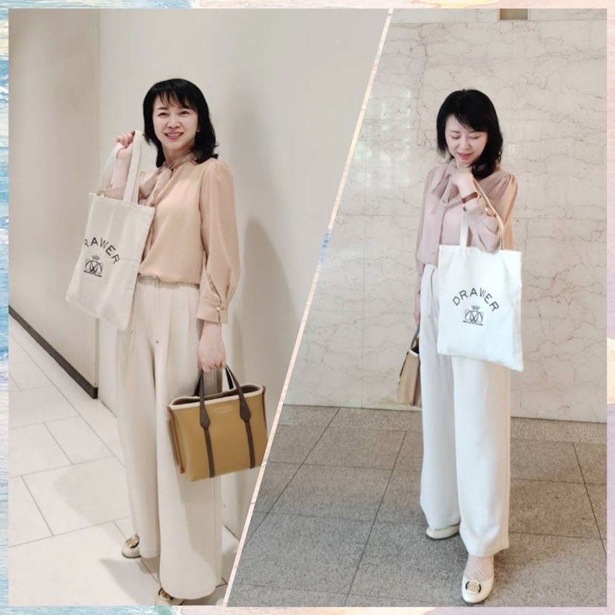 éclat10月号特別付録✨Drawer（ドゥロワー）×éclat　大人にぴったりロゴトートバッグ👜
