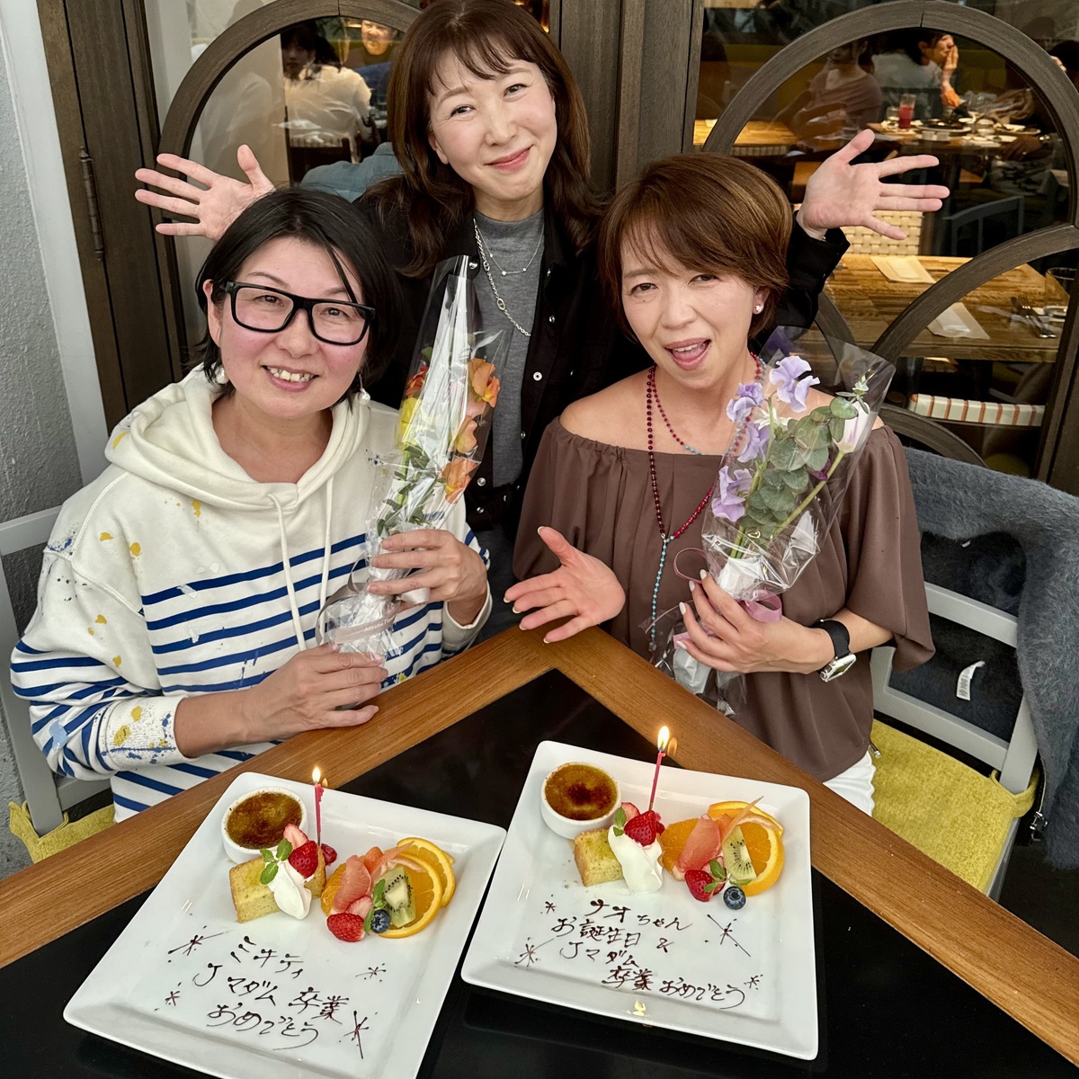 Jマダム卒業おめでとう！サプライズ ランチ @【表参道】CICADA