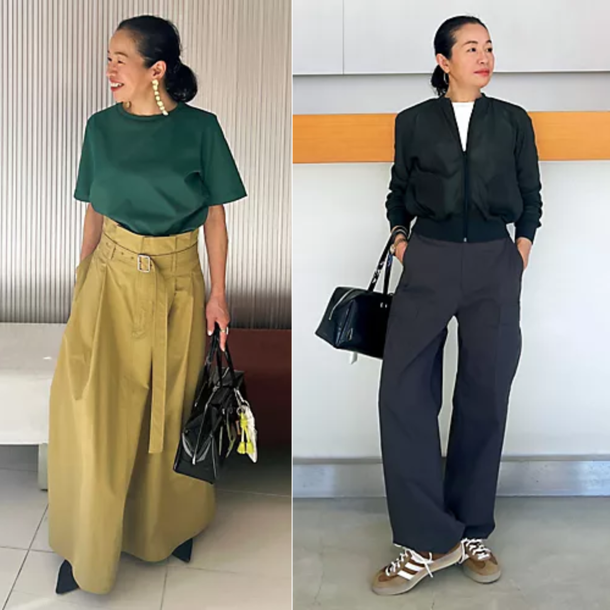 着映えする！ コーディネートしやすい！ 夏まで使える！ 150㎝エディター 宮崎桃代のシャキッとカジュアル