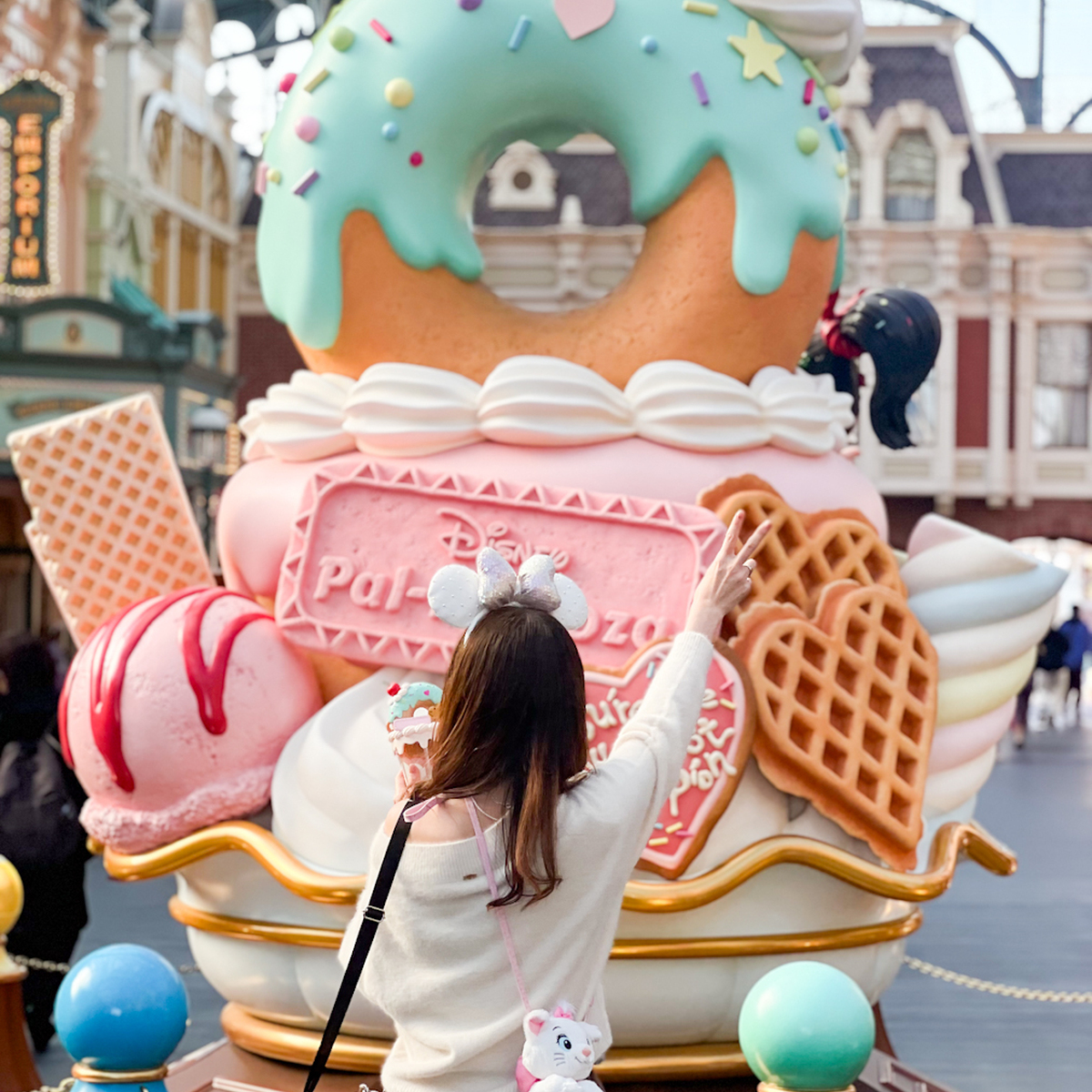 【春ディズニー】ヴェネパル期間限定グッズ🍬のご紹介と大人ランドファッション🕶️