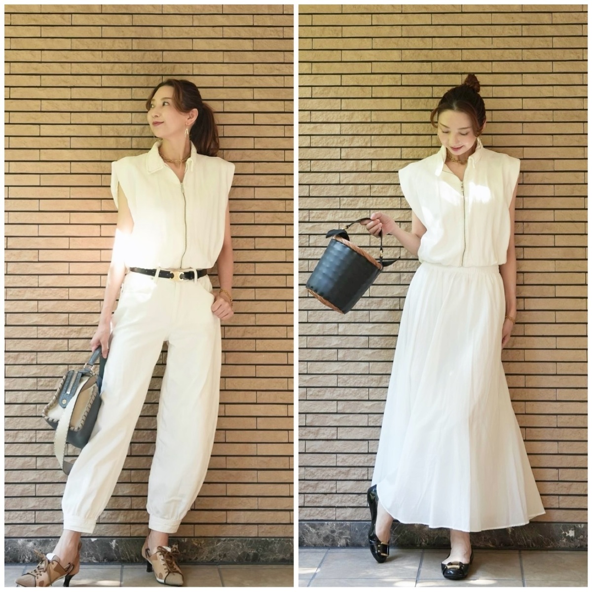     【ZARAのホワイトコーデ】で叶える大人カジュアル🤍