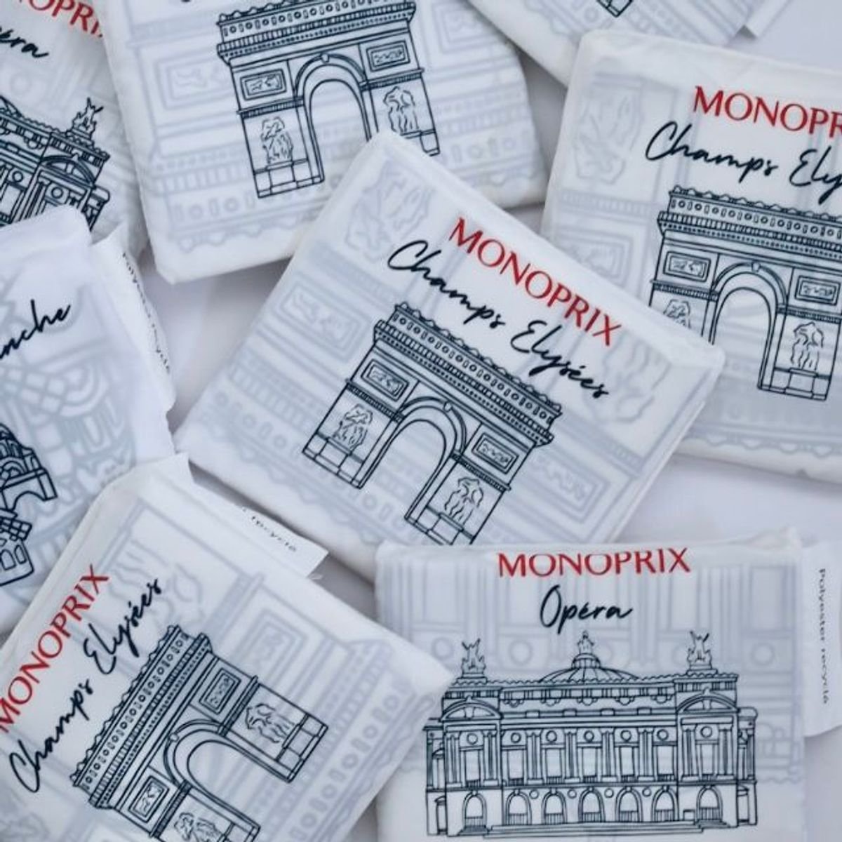 モノプリ（Monoprix）プチプラエコバッグは必見！シャンゼリゼ通り店で見つけた大人可愛いパリ土産♡
