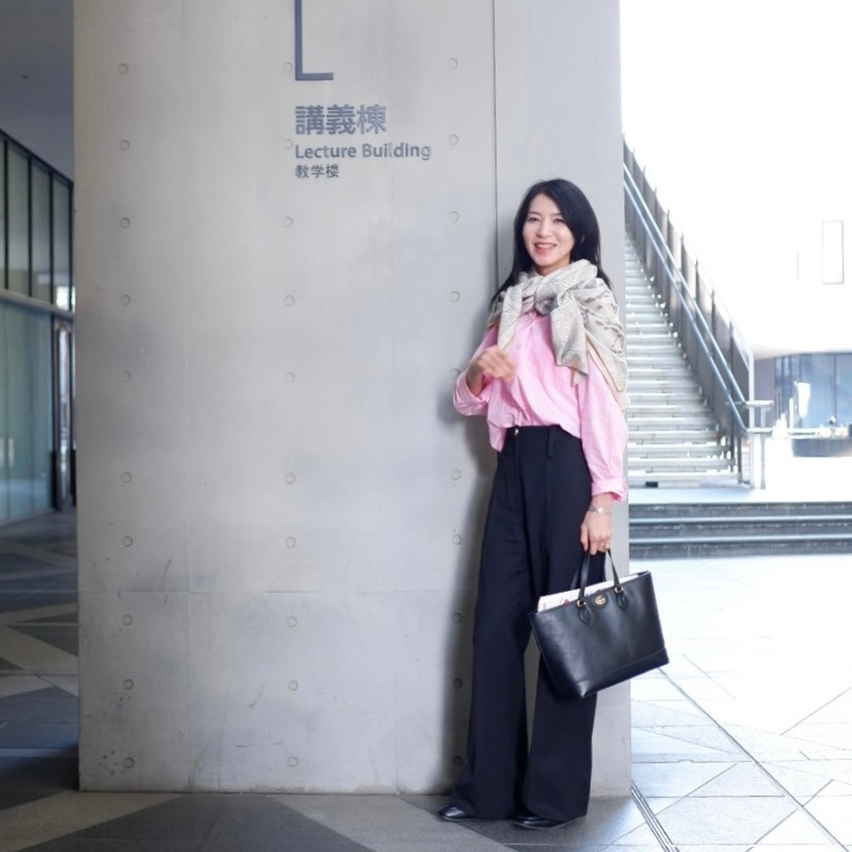 【ZARA】ピンクのシャツで春の華やぎコーデ