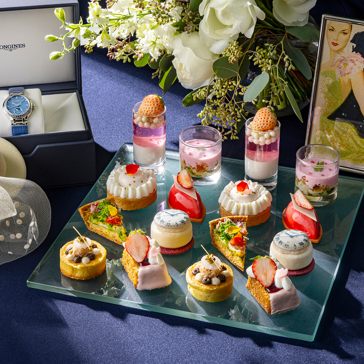 【東京のホテルアフタヌーンティー】桜といちごのコラボメニューでお花見気分を堪能