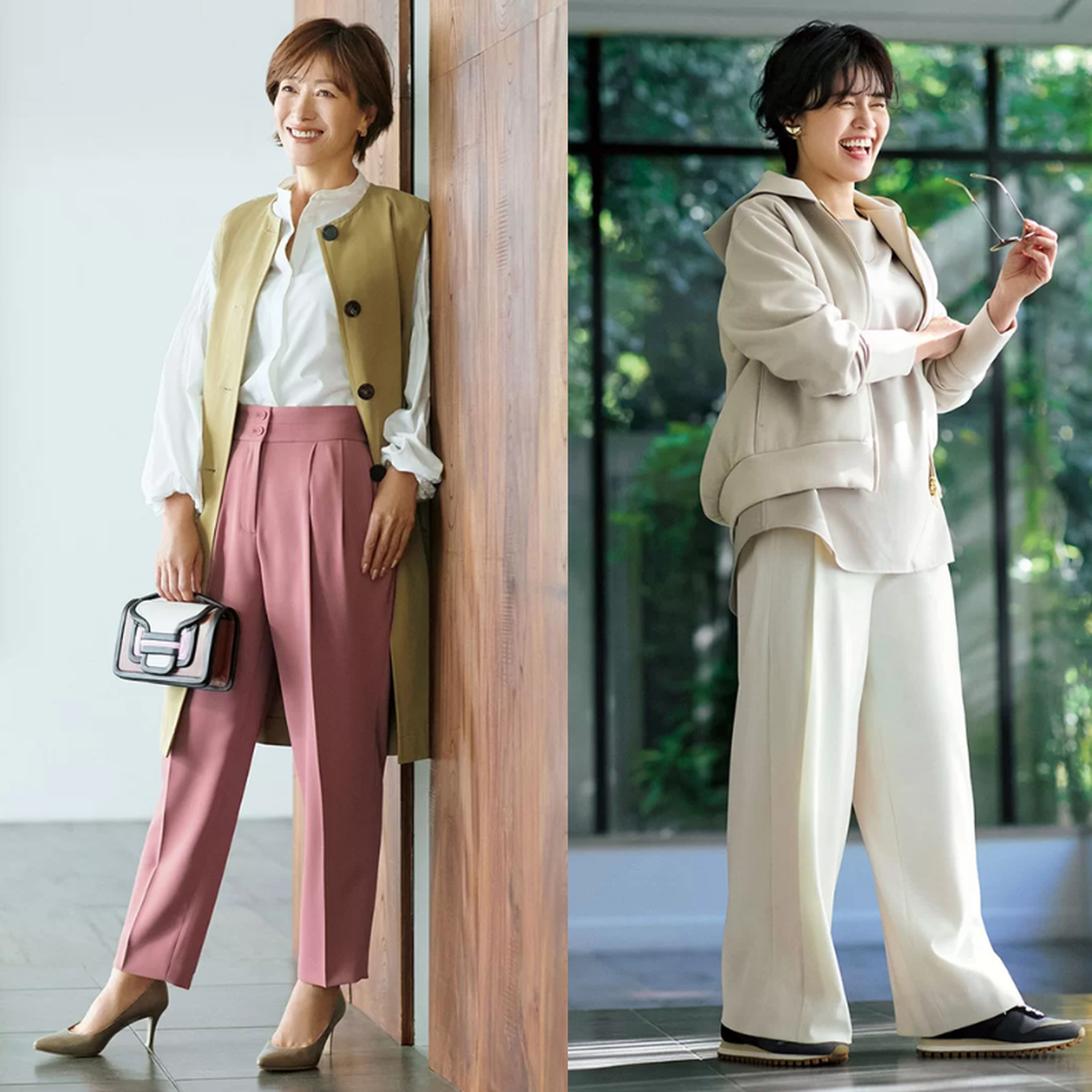 働くエクラ 華組ふたりがリアルに吟味、“MYスタイル”にぴったりな服、見つけました！まとめ