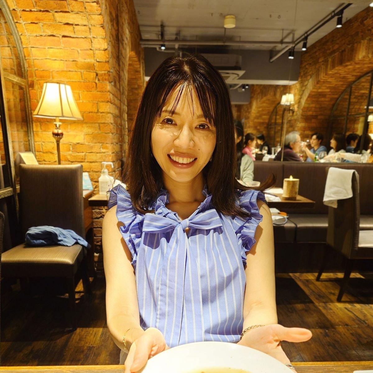 【横浜グルメ】 そう来たか、の桃の冷製パスタ 【アクイロット】