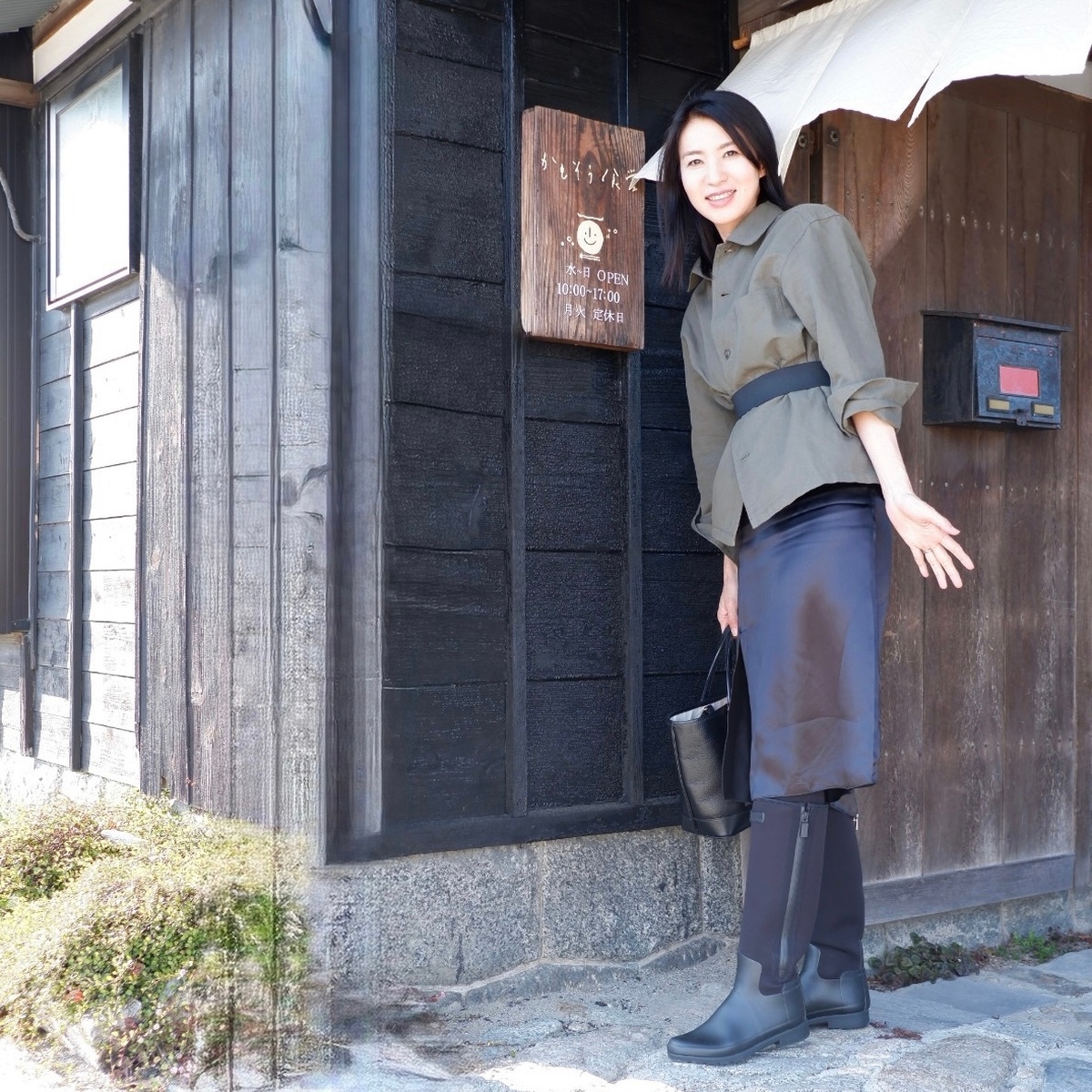 【ユニクロ】大人女子のメンズアイテムでお出掛けコーデ