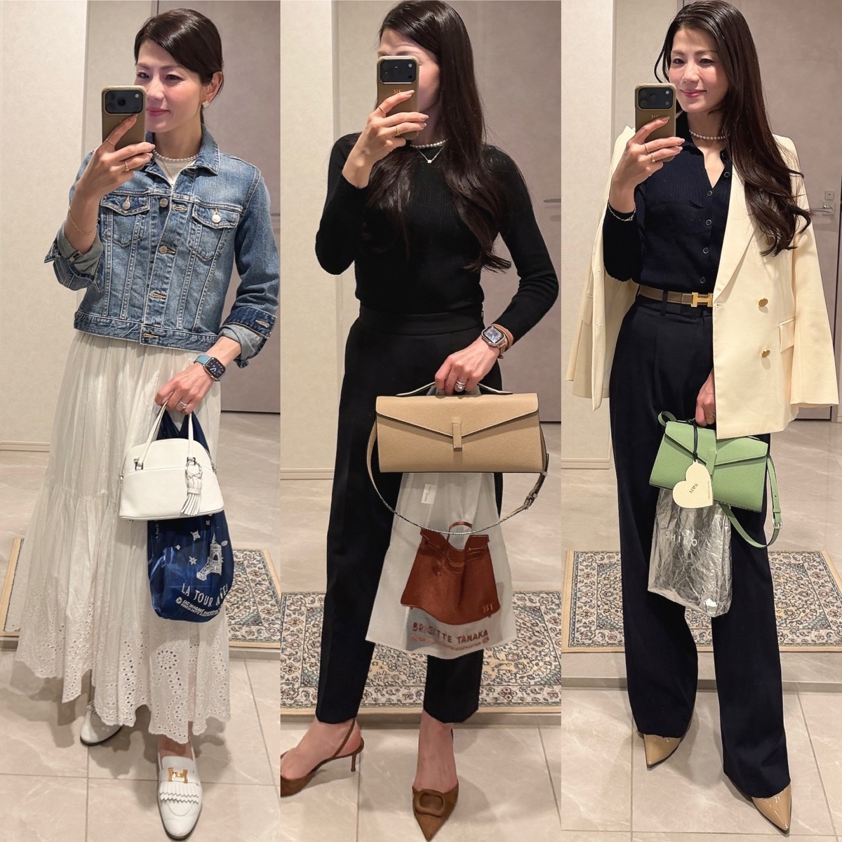 【エコバッグ】に見えない！BRIGITTETANAKAなど、ミニバッグ派の「お洒落すぎる」サブバッグ