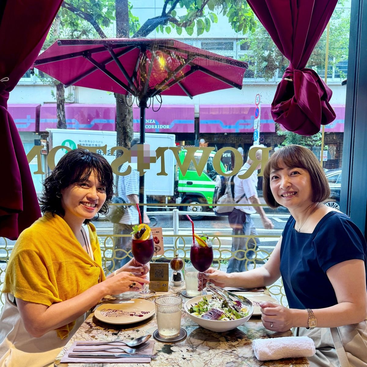 銀座で大人ランチ・おしゃれなスペイン料理店「BROWNSTONE」＆「帝国ホテル」でぜいたくカフェタイム