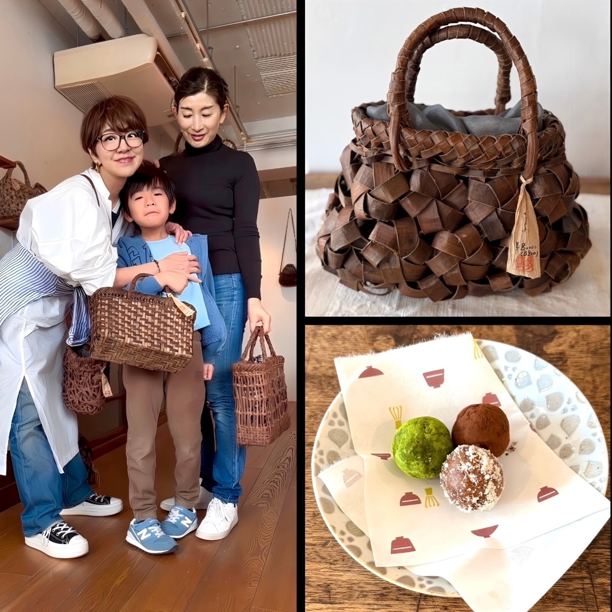 東銀座のギャラリーで着物に合うかご展とセレブも愛するスーパーフードデーツ