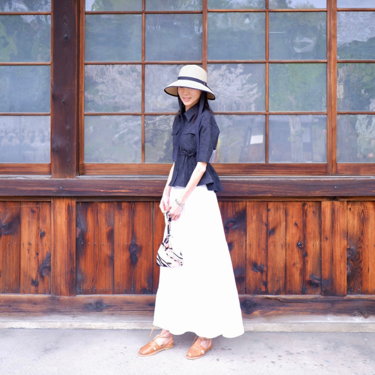 【GU とユニクロ 】のアイテムで愛らしさをまとう