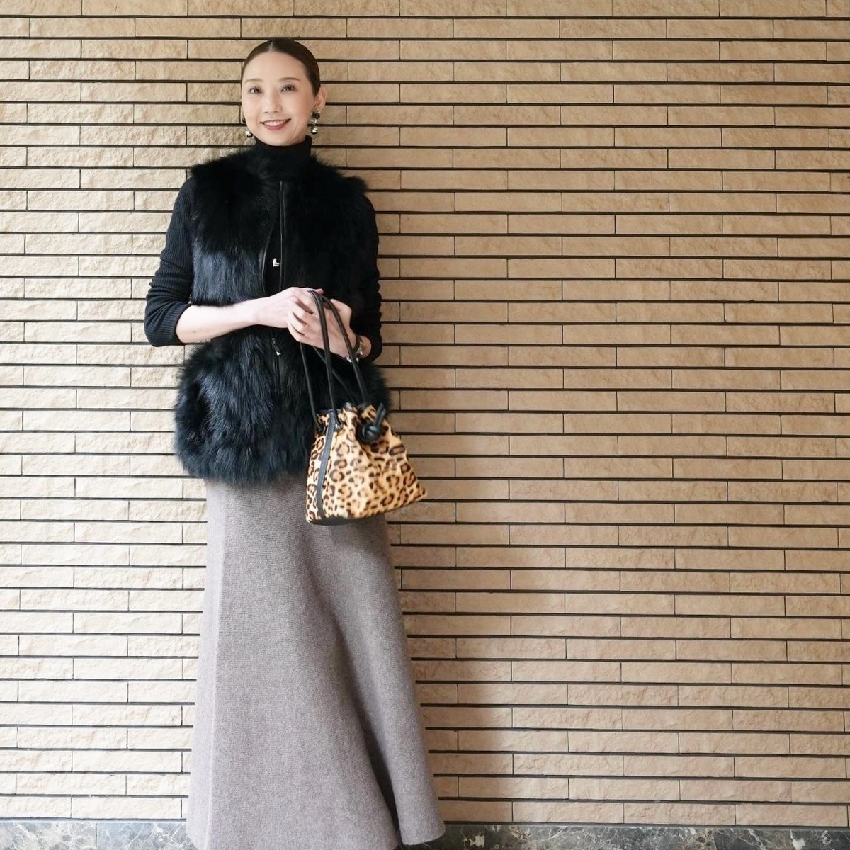 防寒もスタイルアップも叶う！優秀あったかスカート✨