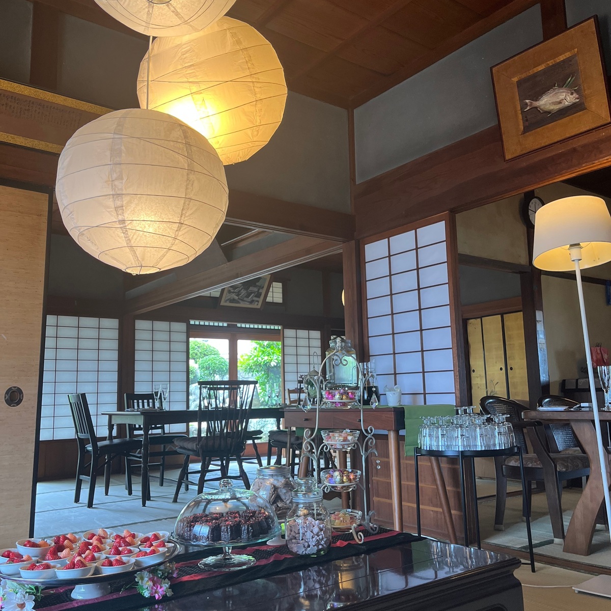 古民家カフェで絶品カヌレ@奈良県御所市