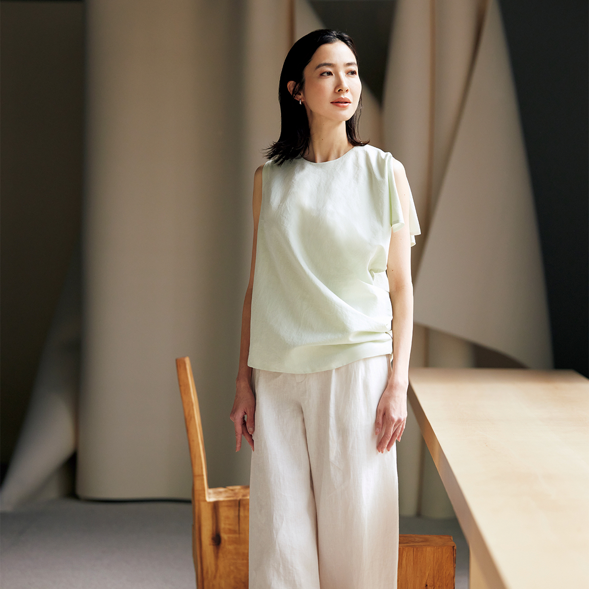 「セアン」大人女性のいまに寄り添う心地よい服