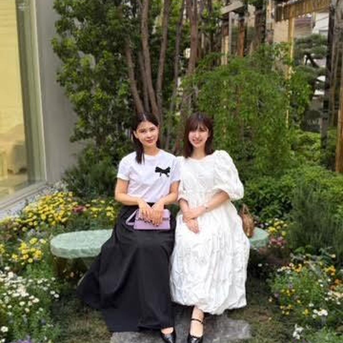 娘と楽しむ、ディオール パビリオン代官山の美しいカフェ