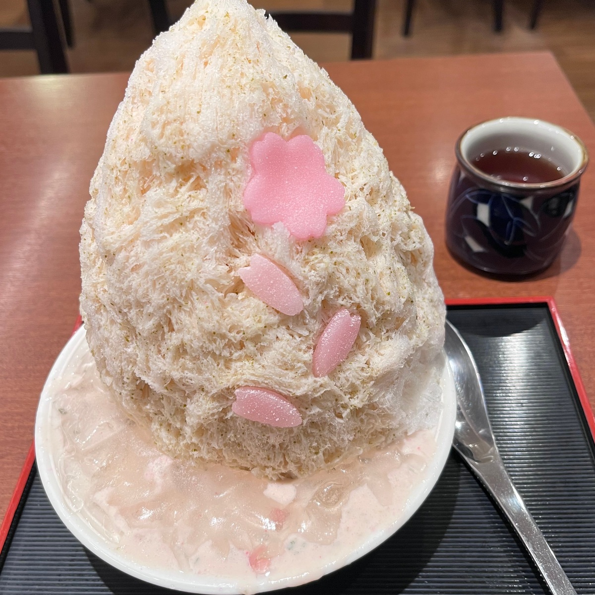 やっぱりかき氷も〝桜🌸〟＆いろいろなこと