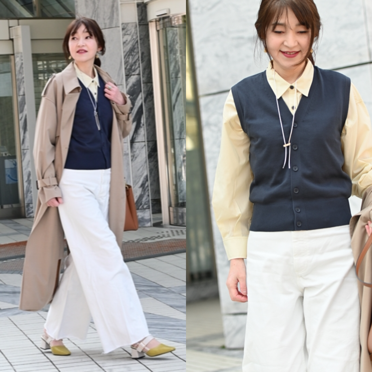 春コーデにプラスして♪UNIQLO Uニットベスト