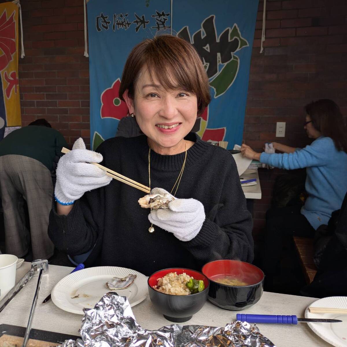 牡蠣を求めて播磨灘の室津へ