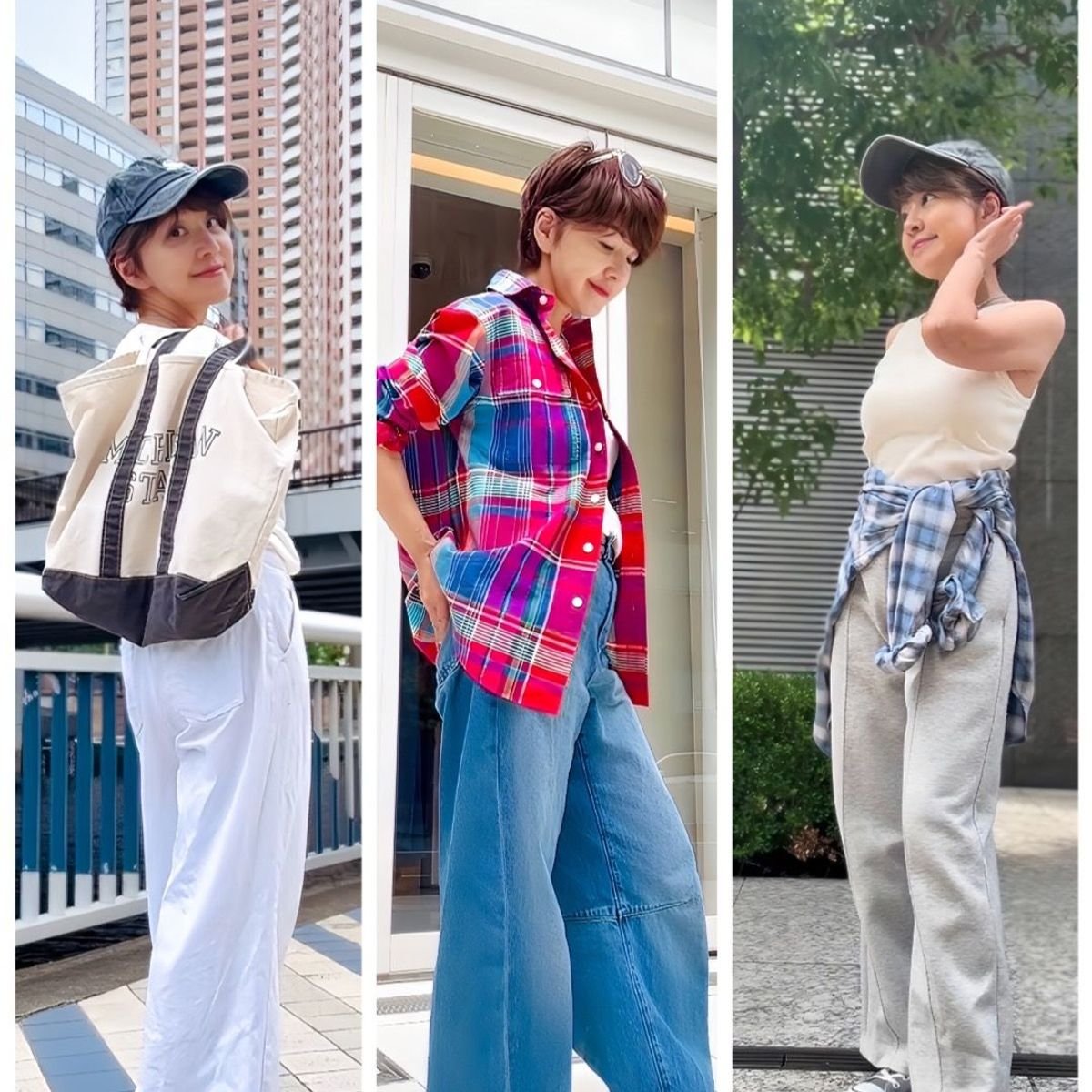 50代の夏スタイル、まだアップデートできます！UNIQLO・GU・ZARAの「神パンツ」3本が証明