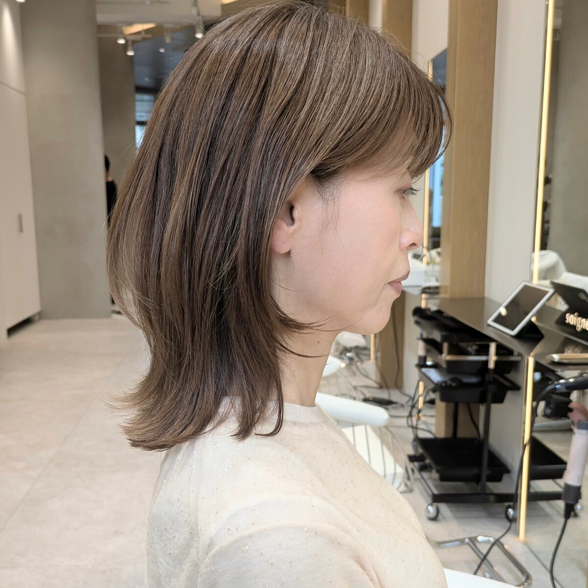 春に華やか♡レイヤーボブにしました〜♪