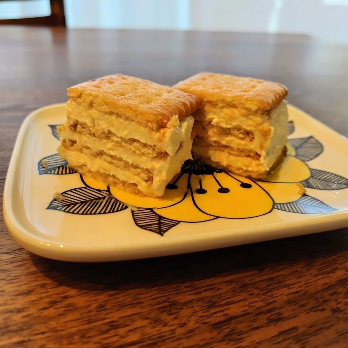 SNSで話題のアレ作ってみました🍰