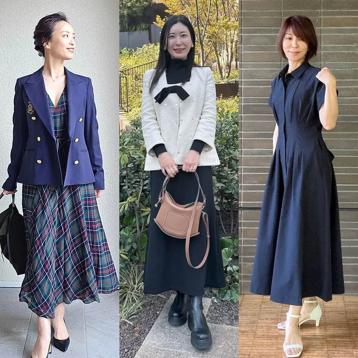 【40代・50代 春のワンピース5選】ジャケットをあわせても◎春夏のでお出かけに映える一着