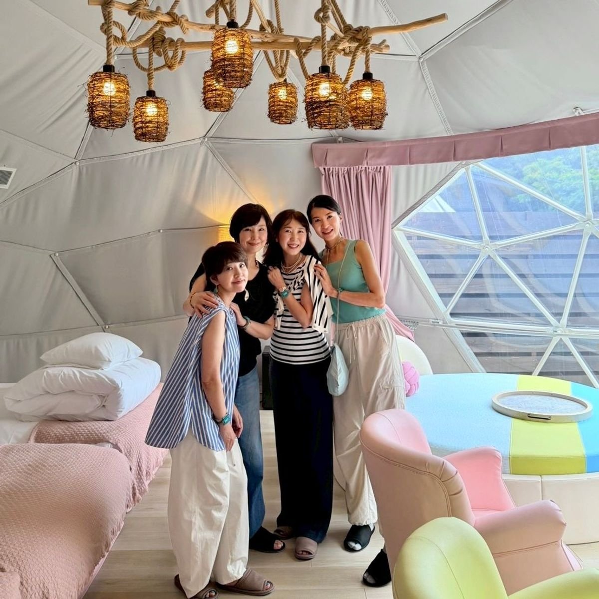 ５０代女子♡初めてのグランピング【伊豆赤沢温泉】