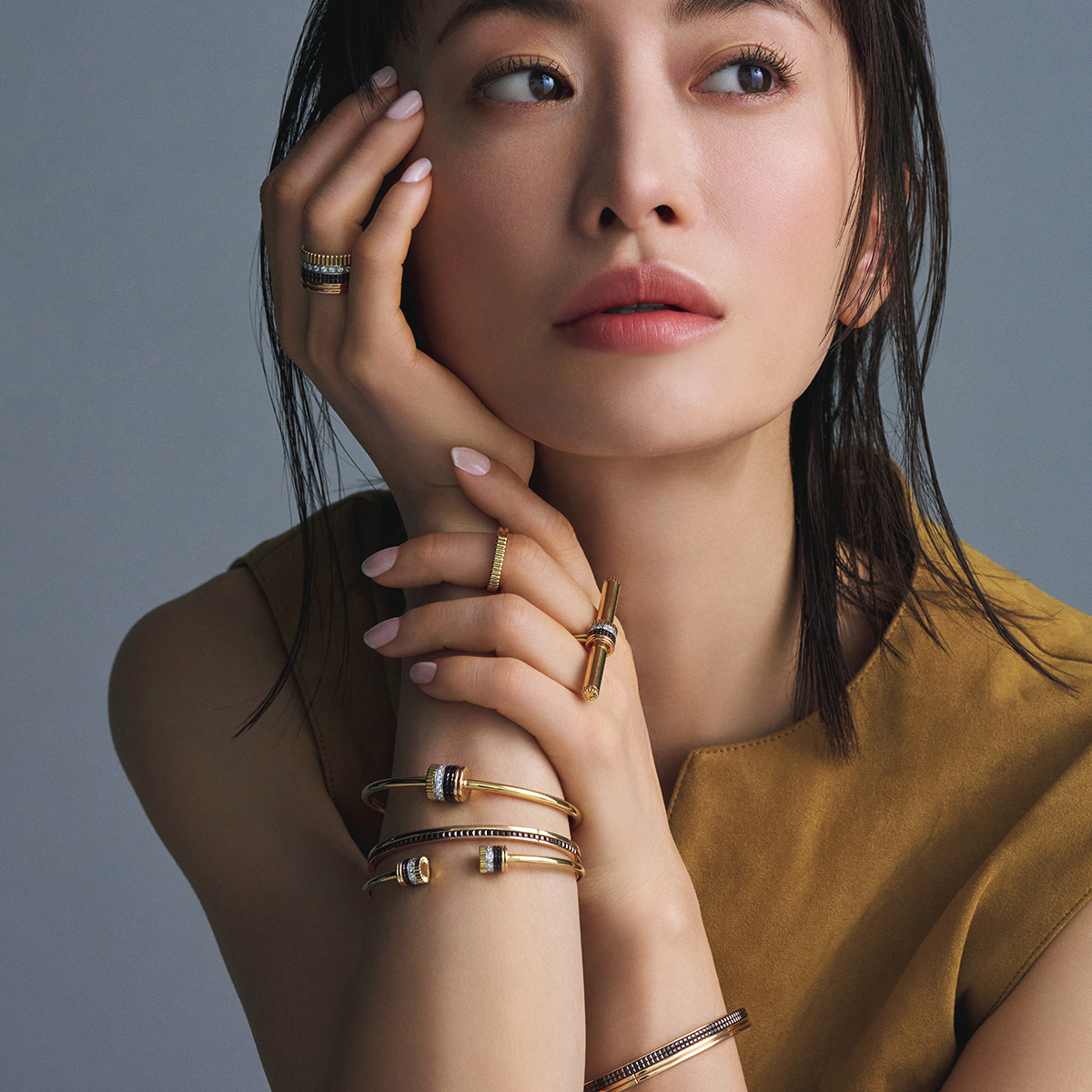 【ブシュロンのリング＆バングル】華やかな存在感の「キャトル」は重ねづけ初心者にもおすすめ