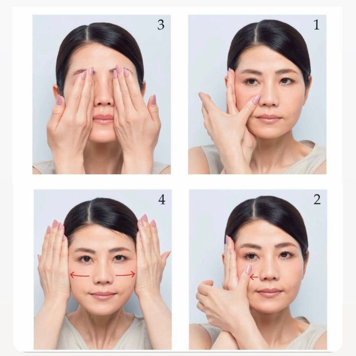 【エクラ10月号企画】50代・40代の顔のたるみケア！「夏だるみ」を引き上げるマッサージ方法