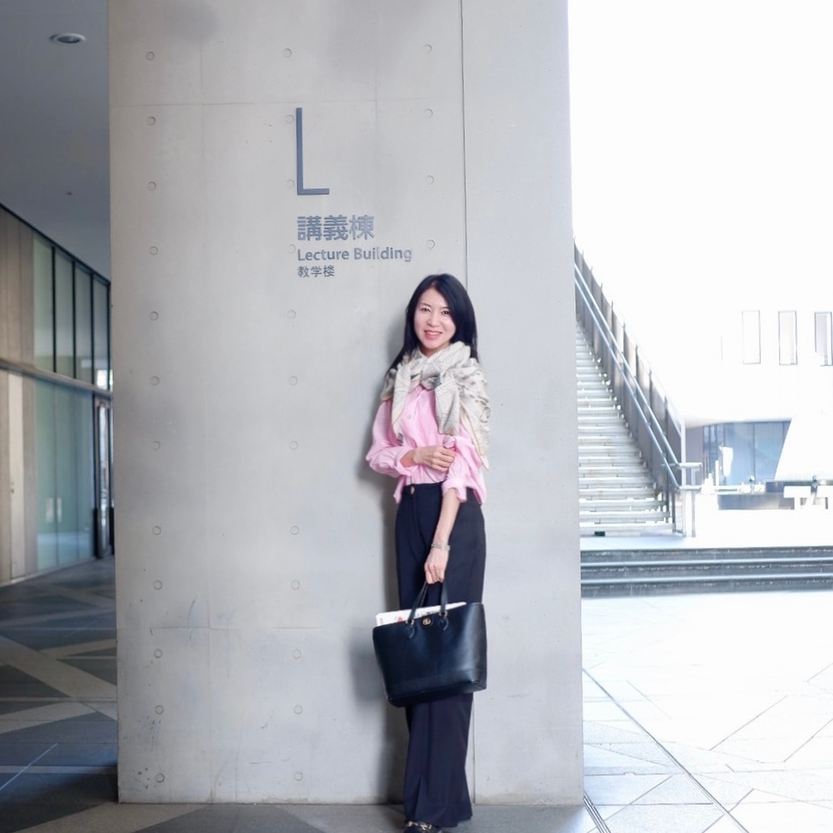 【ZARA】ピンクのシャツで春の華やぎコーデ