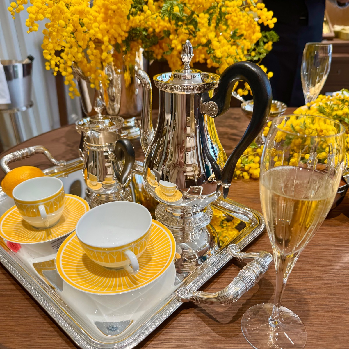 クリストフル☆春の新作お披露目会へ♪