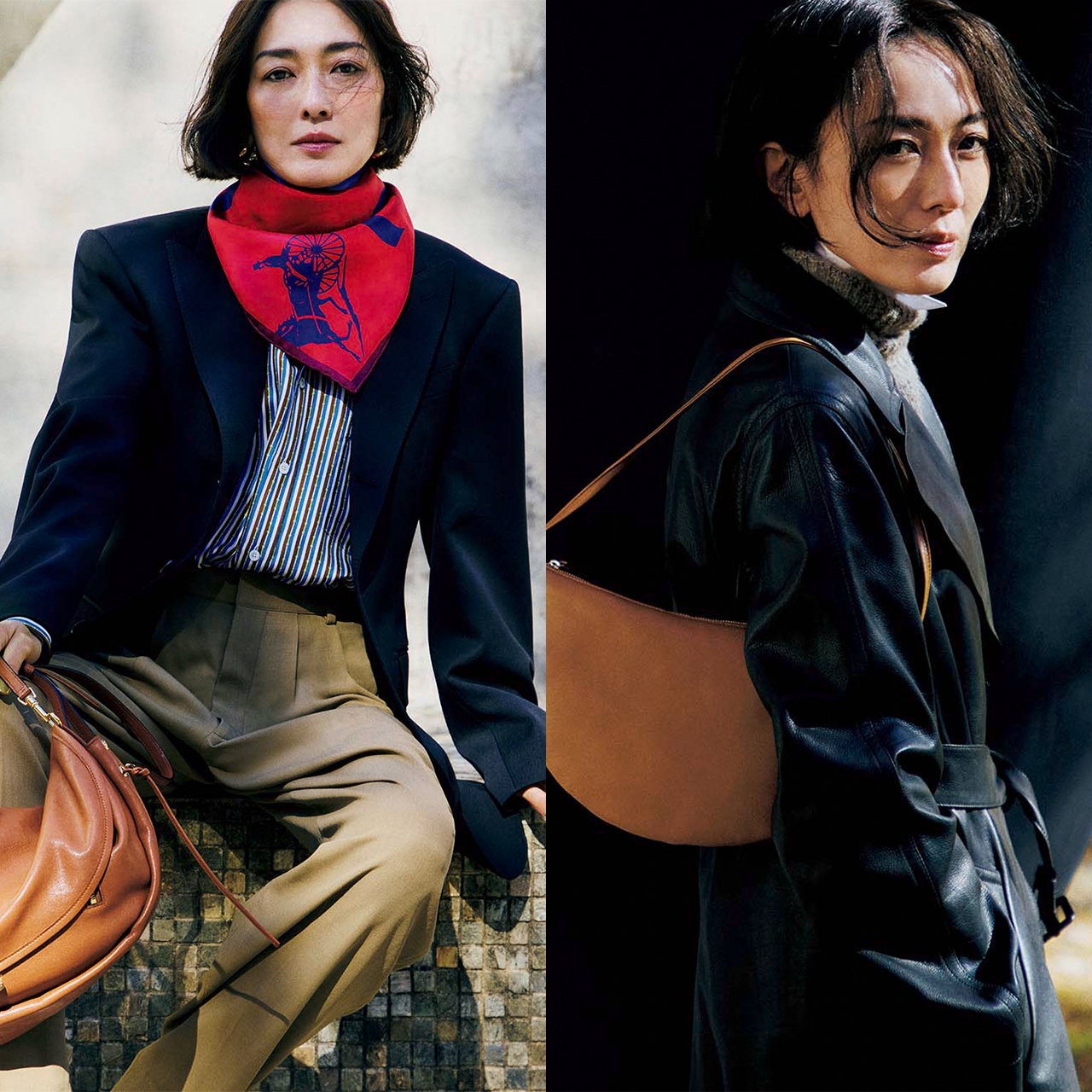 【板谷由夏と旅するバッグ6選】おでかけ気分を盛り上げる最愛メゾンの新作