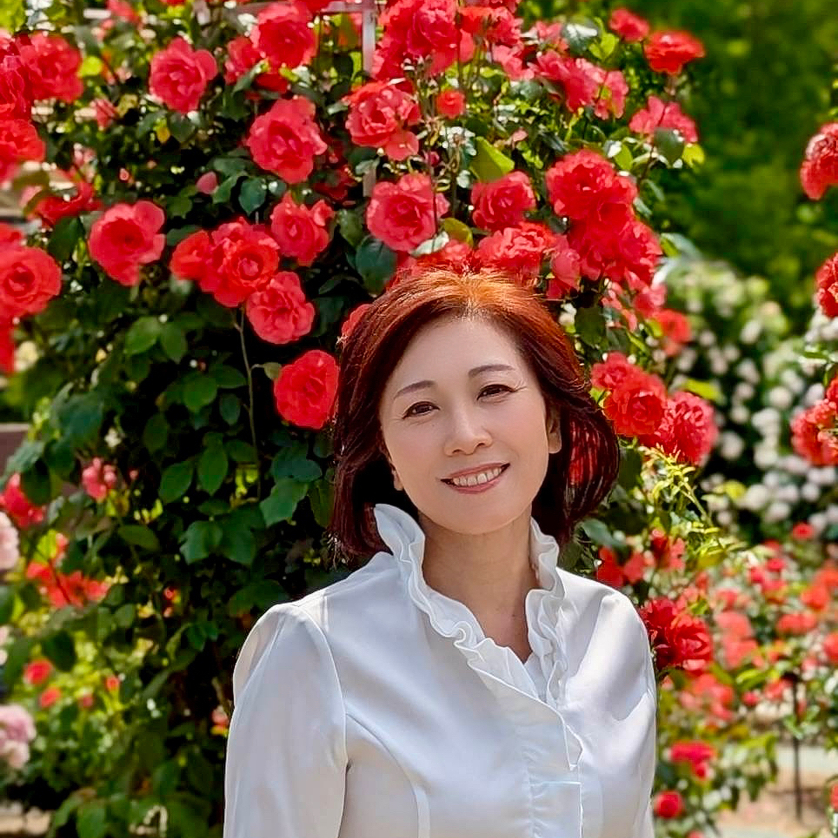 薔薇の楽園。ぎふワールド・ローズガーデンへ