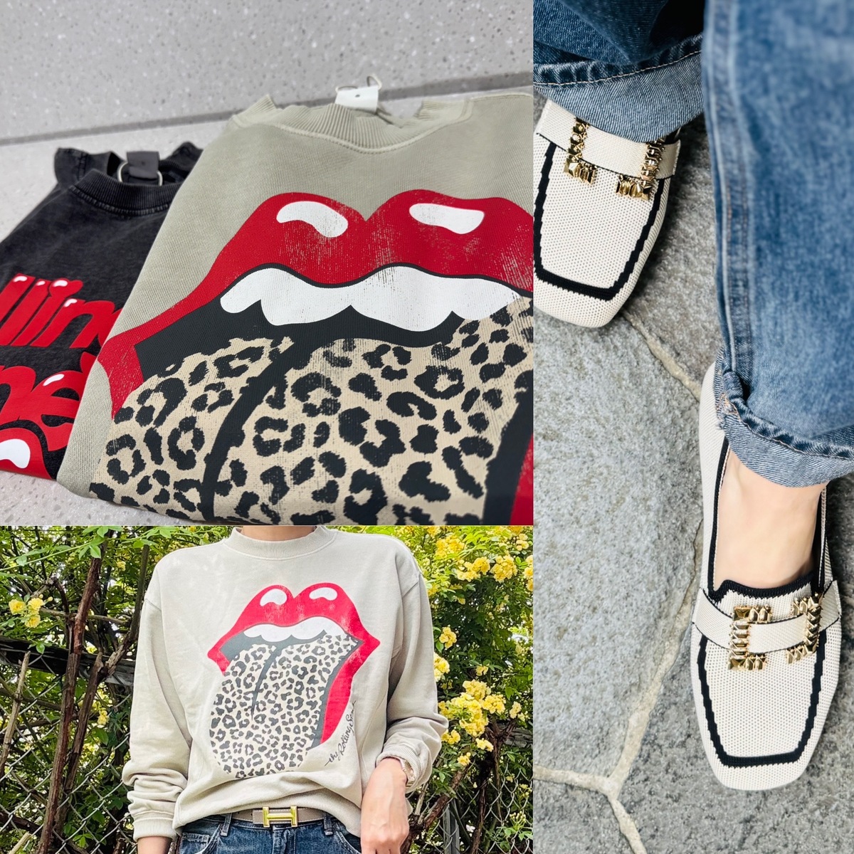 まさかのZARAキッズ！！『The Rolling Stones』Tシャツ＆スウェット✨と可愛いプチプラシューズをご紹介します☺️