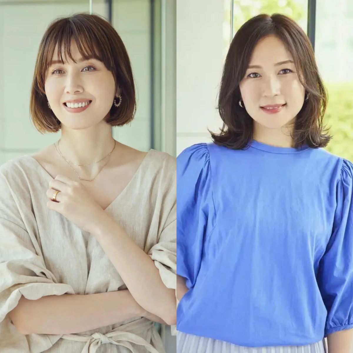 40代、面長さんに似合う髪型って？ショート・ボブ・ミディアムヘア