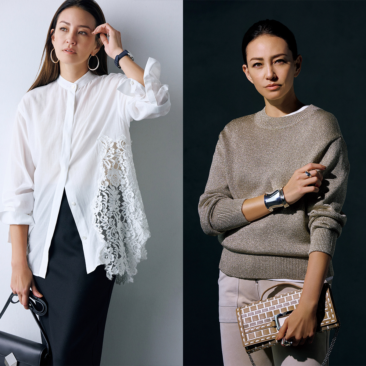 ベーシックアイテムこそ「映える素材」に更新を！欲しいのは、さりげない華やかさ