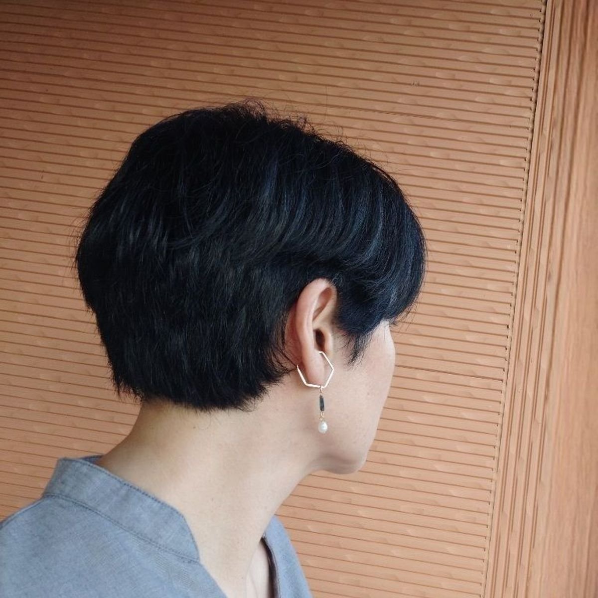 【ショートヘア】ヘアドネーションから2ヶ月。あっという間に伸びた髪をまたカット✂️