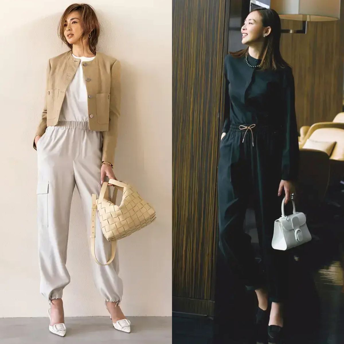 【気温18度の服装】デニムジャケットやシャツを主役にした春を感じる装い。40代・50代コーデ7選