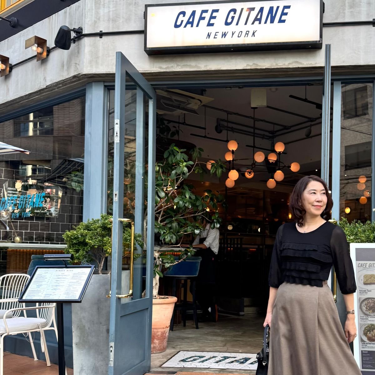 【恵比寿カフェランチ】久しぶりの晴れの日、おしゃれカフェでランチとおしゃべり