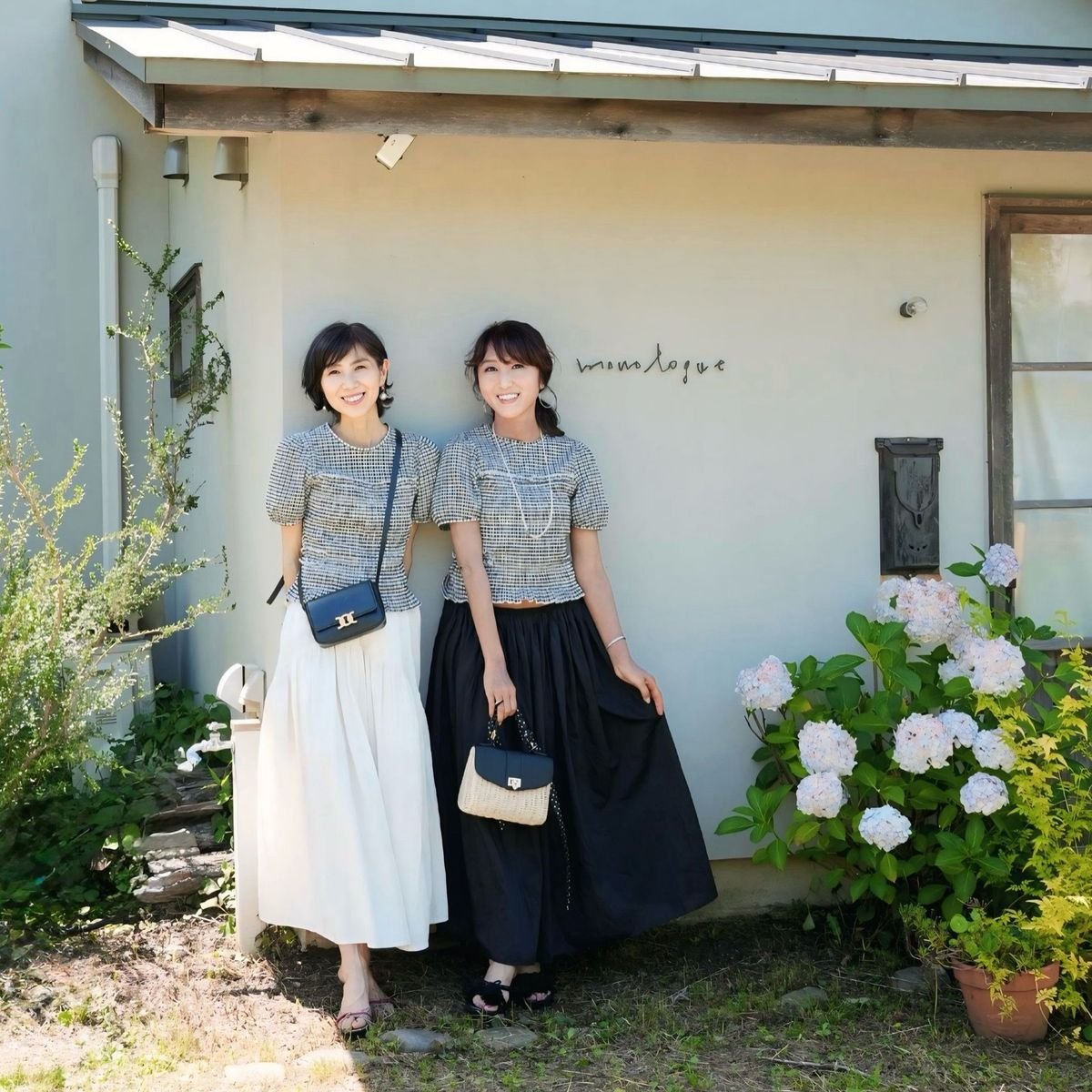 【UNIQLO×セシリー バンセン】姉妹でリンクコーデ♡大人のヴィーガンレストラン