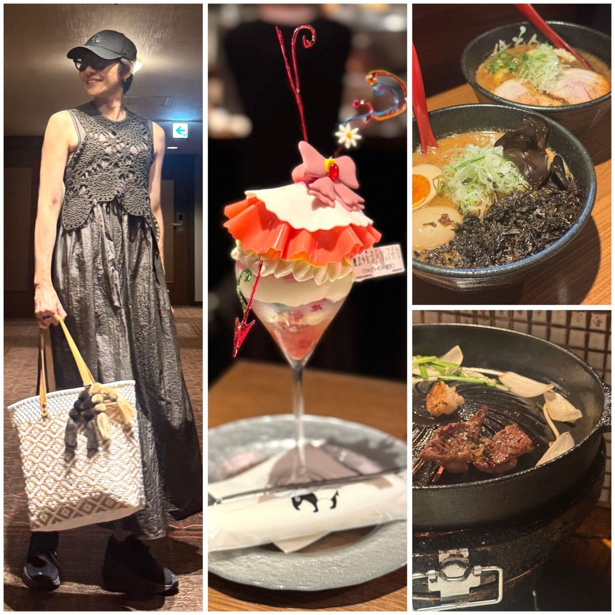 北海道グルメを求めて母娘札幌の旅 Vol.4 〜 すすきのディナーはラーメン、ジンギスカン、シメパフェ（夜パフェ）！〜